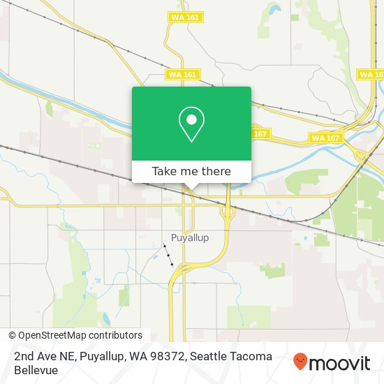 2nd Ave NE, Puyallup, WA 98372 map