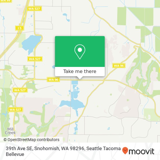 Mapa de 39th Ave SE, Snohomish, WA 98296