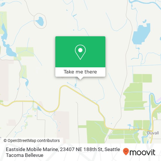 Mapa de Eastside Mobile Marine, 23407 NE 188th St