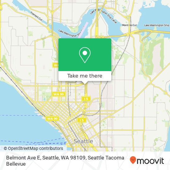 Belmont Ave E, Seattle, WA 98109 map