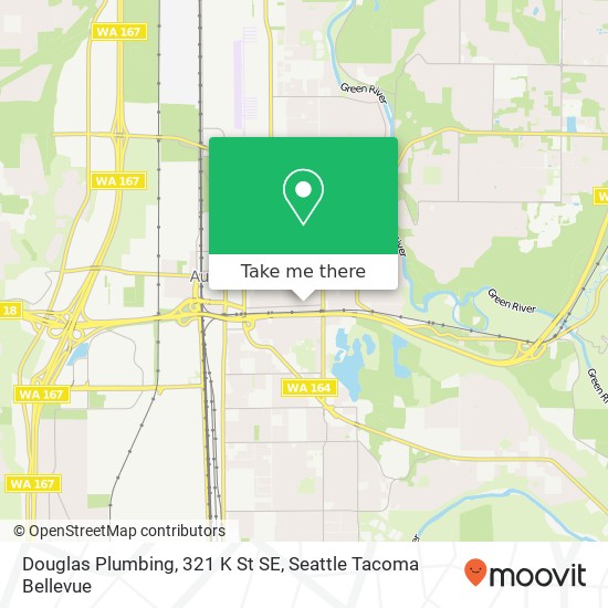 Douglas Plumbing, 321 K St SE map