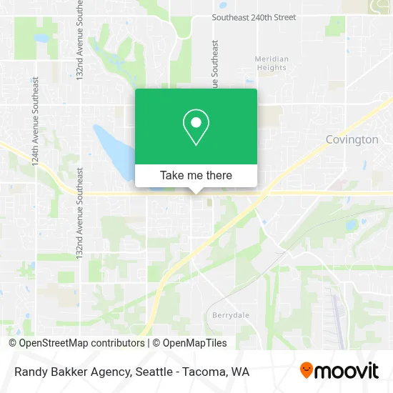 Randy Bakker Agency map