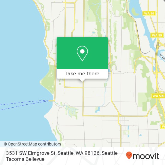 3531 SW Elmgrove St, Seattle, WA 98126 map