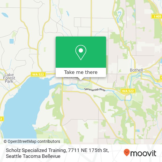 Scholz Specialized Training, 7711 NE 175th St map