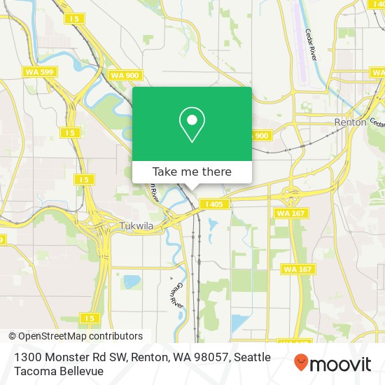 1300 Monster Rd SW, Renton, WA 98057 map