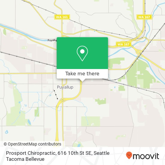 Mapa de Prosport Chiropractic, 616 10th St SE