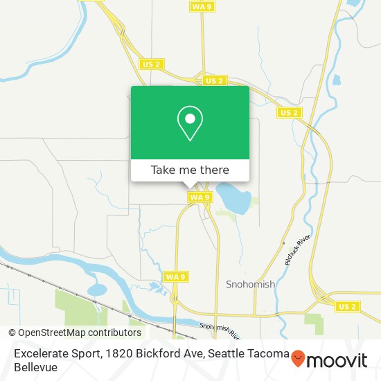 Excelerate Sport, 1820 Bickford Ave map