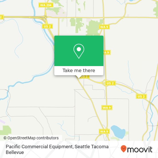 Pacific Commercial Equipment map