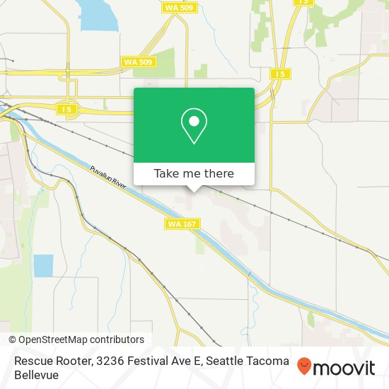 Rescue Rooter, 3236 Festival Ave E map