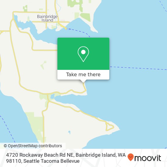 4720 Rockaway Beach Rd NE, Bainbridge Island, WA 98110 map