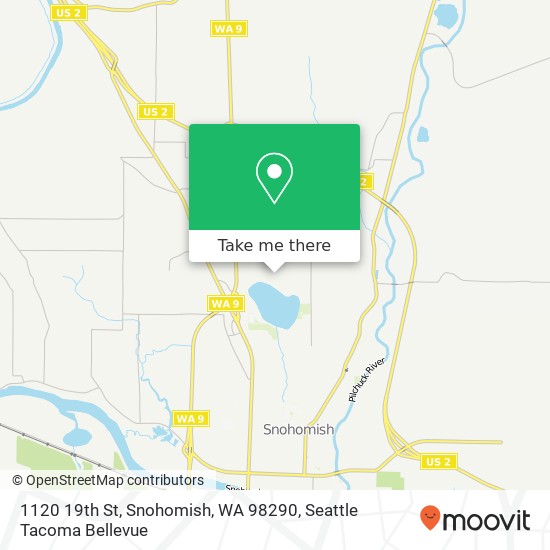 1120 19th St, Snohomish, WA 98290 map