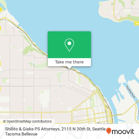 Shillito & Giske PS Attorneys, 2115 N 30th St map