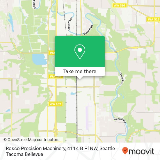 Rosco Precision Machinery, 4114 B Pl NW map