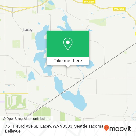 7511 43rd Ave SE, Lacey, WA 98503 map