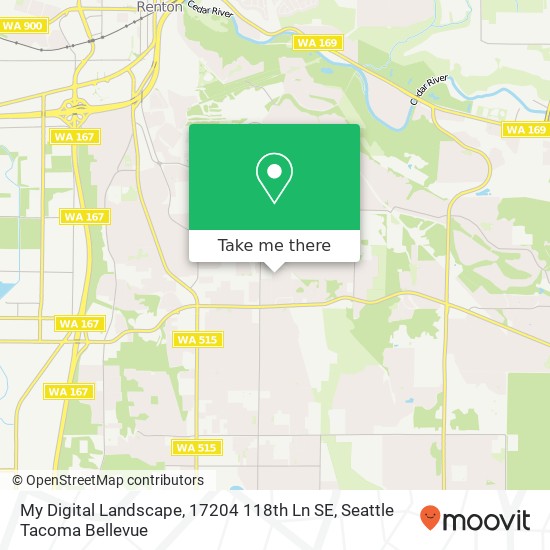 Mapa de My Digital Landscape, 17204 118th Ln SE