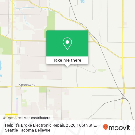 Help It's Broke Electronic Repair, 2520 165th St E map