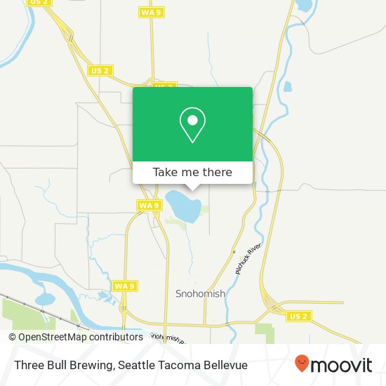 Three Bull Brewing map