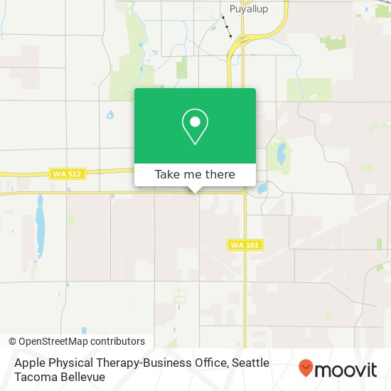 Mapa de Apple Physical Therapy-Business Office, 11212 94th Ave E