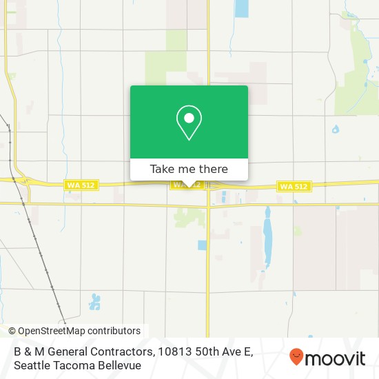 B & M General Contractors, 10813 50th Ave E map