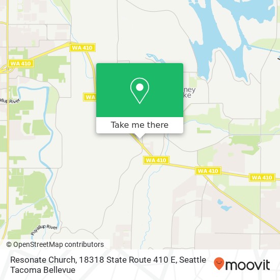 Mapa de Resonate Church, 18318 State Route 410 E