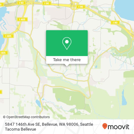 5847 146th Ave SE, Bellevue, WA 98006 map