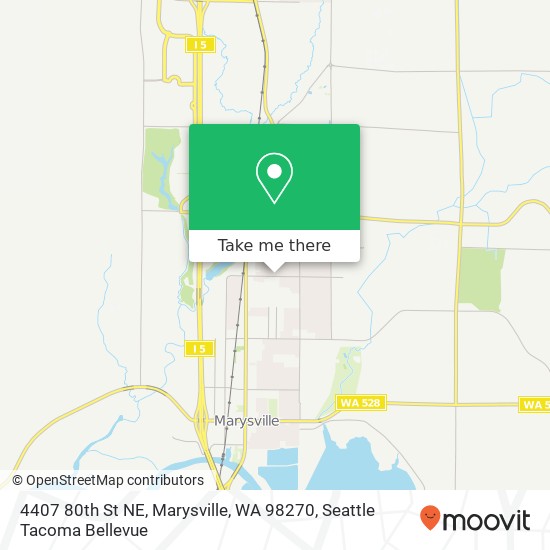 4407 80th St NE, Marysville, WA 98270 map