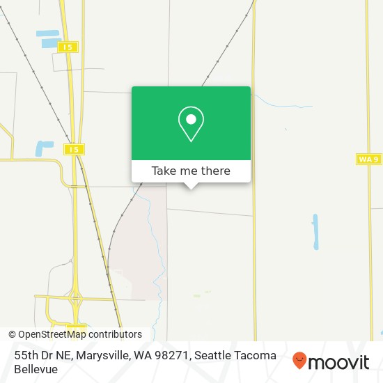 Mapa de 55th Dr NE, Marysville, WA 98271