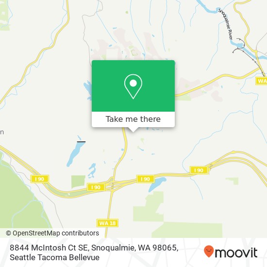 8844 McIntosh Ct SE, Snoqualmie, WA 98065 map