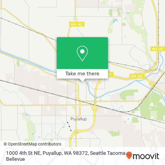 1000 4th St NE, Puyallup, WA 98372 map