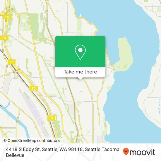 4418 S Eddy St, Seattle, WA 98118 map