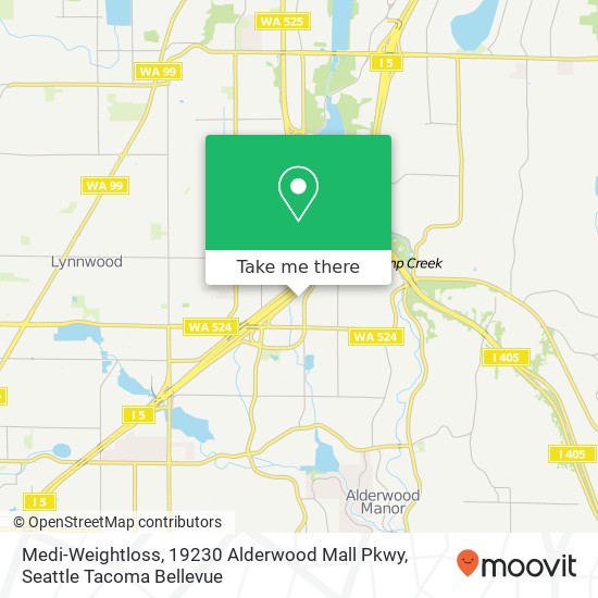 Medi-Weightloss, 19230 Alderwood Mall Pkwy map