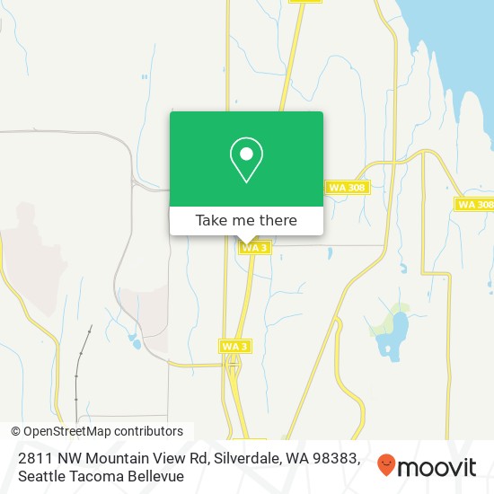 2811 NW Mountain View Rd, Silverdale, WA 98383 map