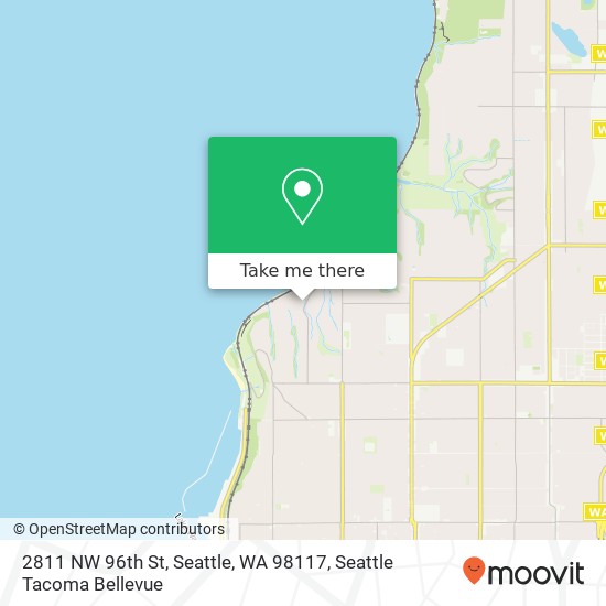 2811 NW 96th St, Seattle, WA 98117 map