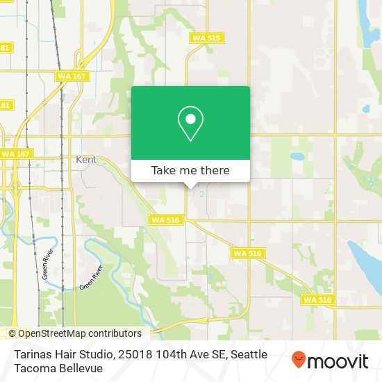 Tarinas Hair Studio, 25018 104th Ave SE map