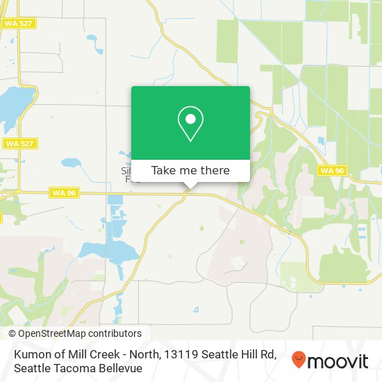 Kumon of Mill Creek - North, 13119 Seattle Hill Rd map