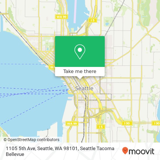 1105 5th Ave, Seattle, WA 98101 map