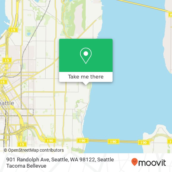 901 Randolph Ave, Seattle, WA 98122 map