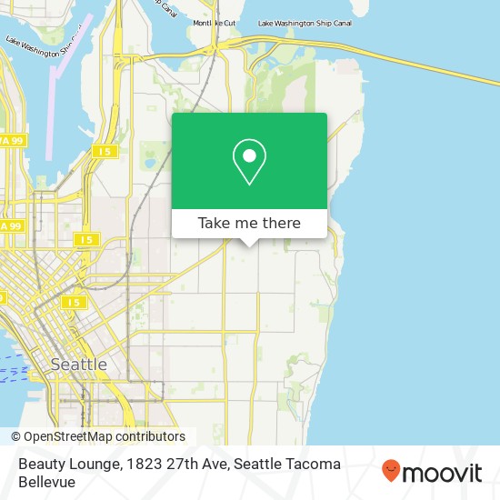 Beauty Lounge, 1823 27th Ave map