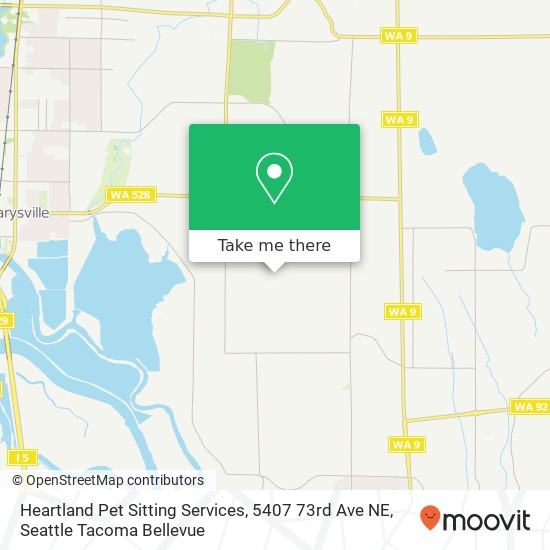 Heartland Pet Sitting Services, 5407 73rd Ave NE map