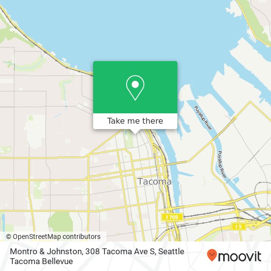 Montro & Johnston, 308 Tacoma Ave S map