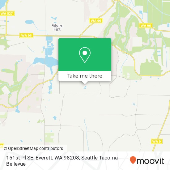 151st Pl SE, Everett, WA 98208 map