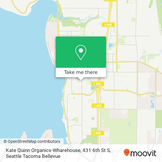 Kate Quinn Organics-Wharehouse, 431 6th St S map
