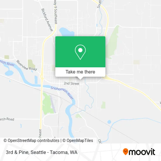 Mapa de 3rd & Pine