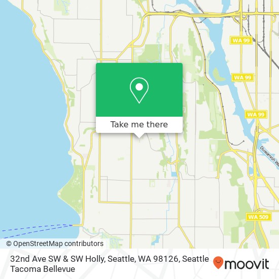 32nd Ave SW & SW Holly, Seattle, WA 98126 map