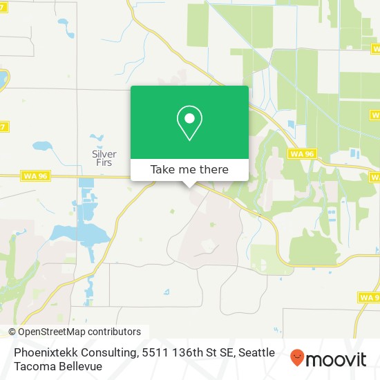 Mapa de Phoenixtekk Consulting, 5511 136th St SE