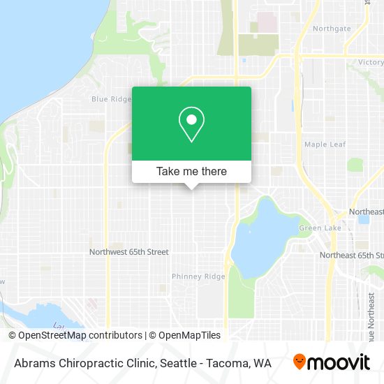 Abrams Chiropractic Clinic map