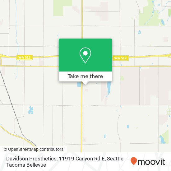 Davidson Prosthetics, 11919 Canyon Rd E map