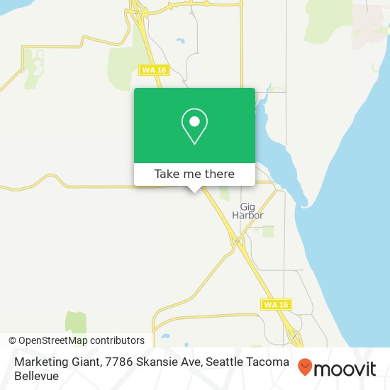 Marketing Giant, 7786 Skansie Ave map