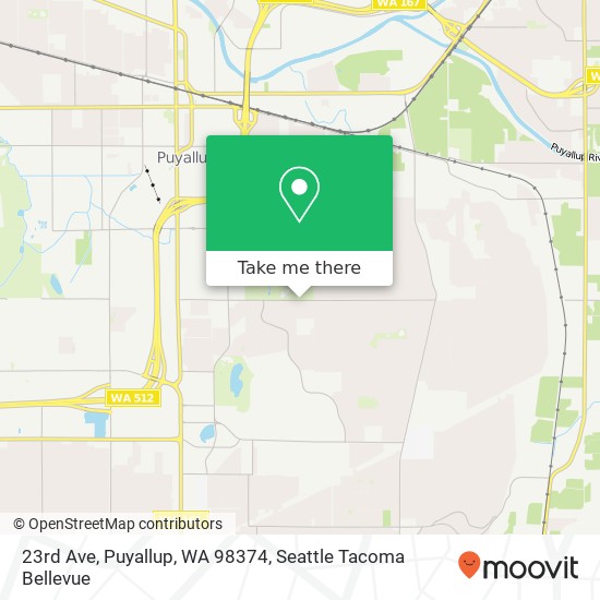 23rd Ave, Puyallup, WA 98374 map