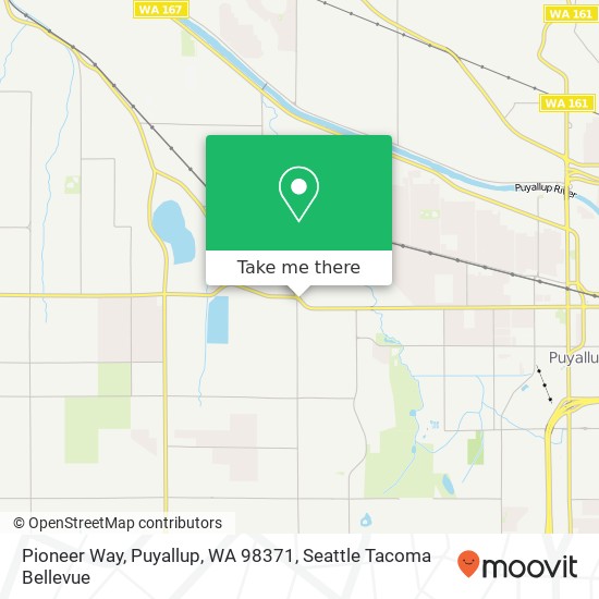 Mapa de Pioneer Way, Puyallup, WA 98371